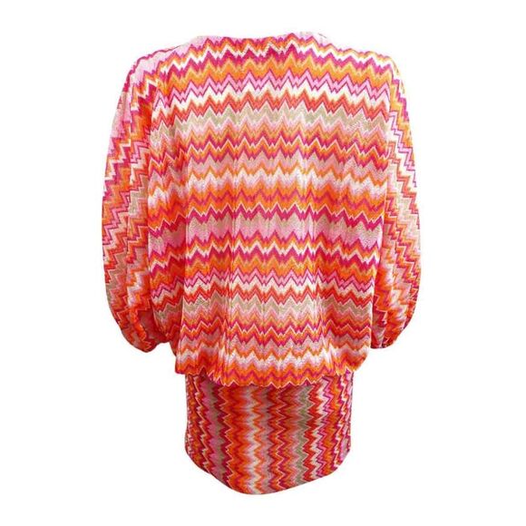Trina Turk Women's Zen Crochet Tunic Swim Cover-Up (S/M, Multi) - Picture 2 of 3